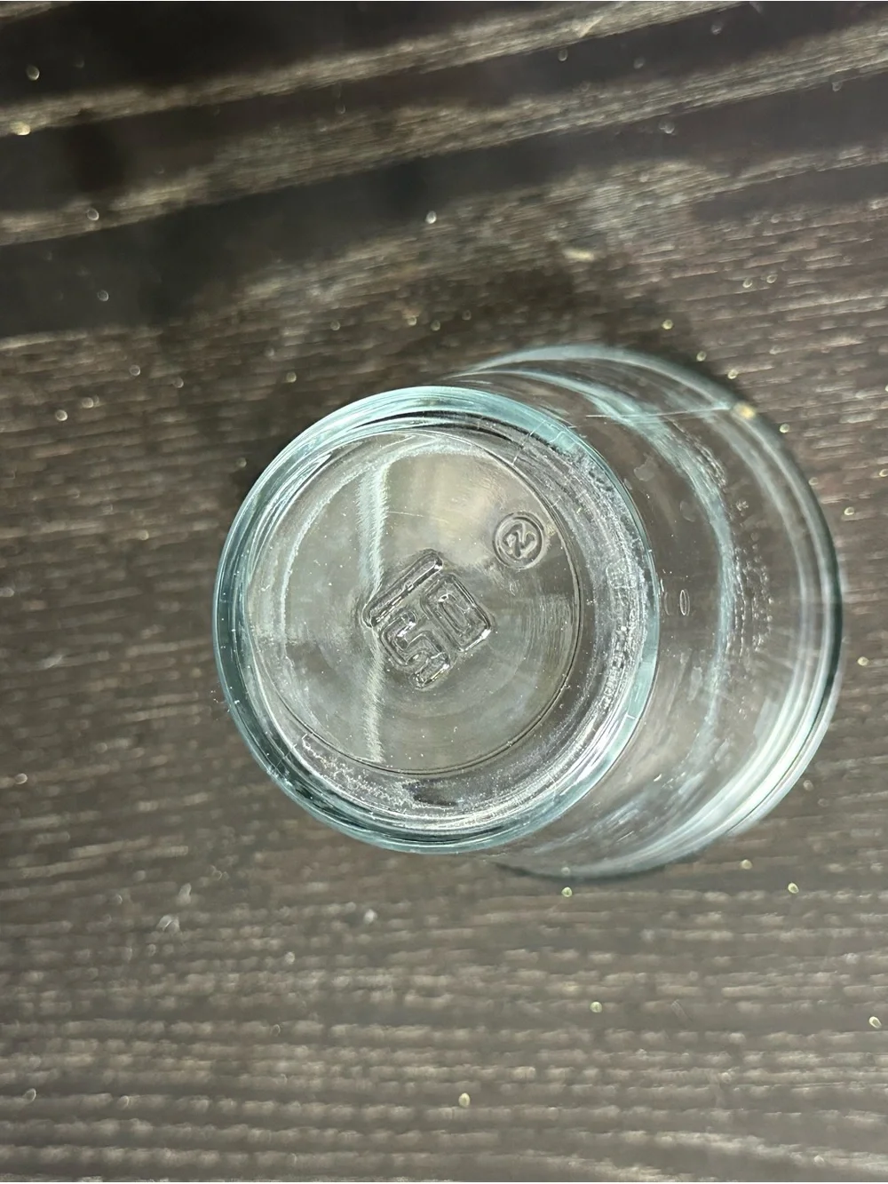 Clear Glass Tumbler Set - Minimalist Home Dining Glassware lot of 9 - Picture 4 of 5